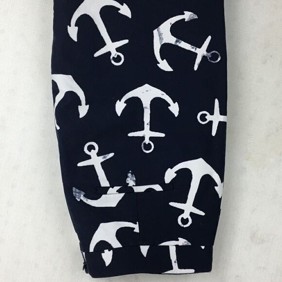 J. Crew navy blue anchor skirt - Picture 4 of 6